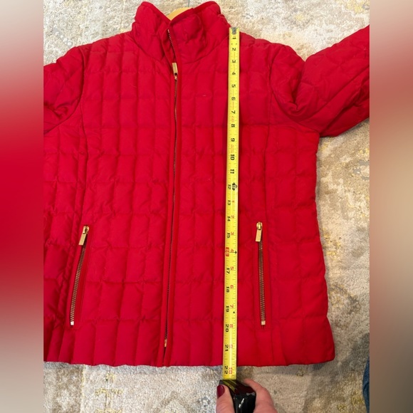 J. Crew Red Quilted Jacket - Picture 11 of 13